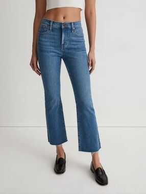 Madewell Mid Rise Kick Out Jeans